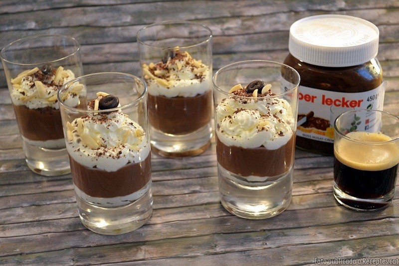 Exprés amb nutella i mascarpone