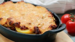 Recepta de cuina de Guisat de patates amb carn picada