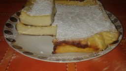 Pastís cremós de llimona