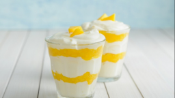 Recepta de cuina de Mango i mousse de coco