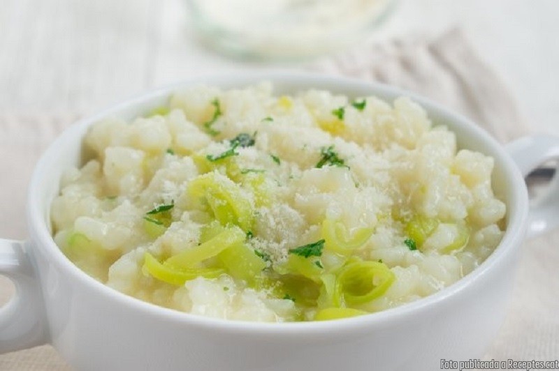 Risotto amb porro