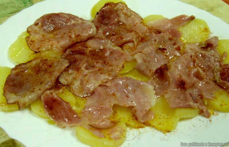 Lacón a la gallega amb patates
