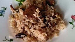 Risotto de bolets