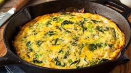 Recepta de cuina de Truita d’espinacs amb formatge Feta