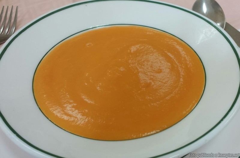 Crema de pastanaga