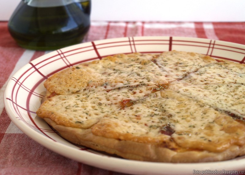 Pizza espanyola manxega