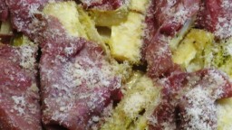 Recepta de cuina de Endívies amb carpaccio de vedella i toc de formatge