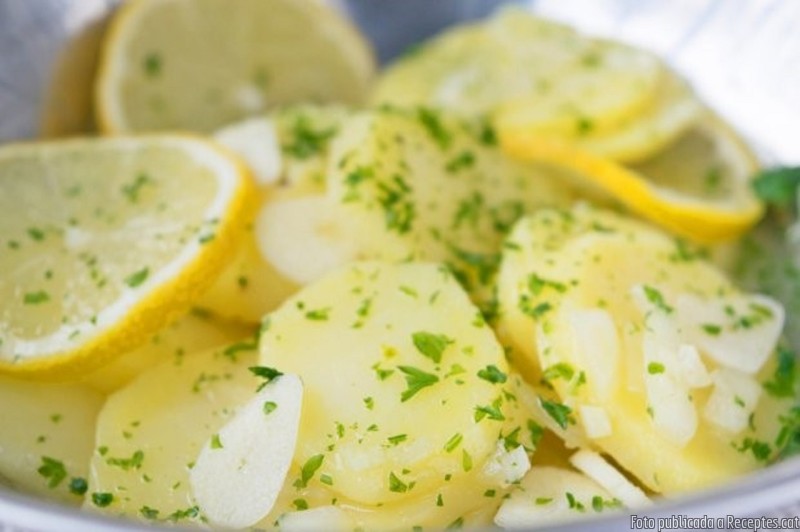 Patates a la llimona