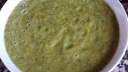 Recepta de cuina de Crema de porro, ceba i carbassó