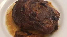 Recepta de cuina de Galtes de porc rostides