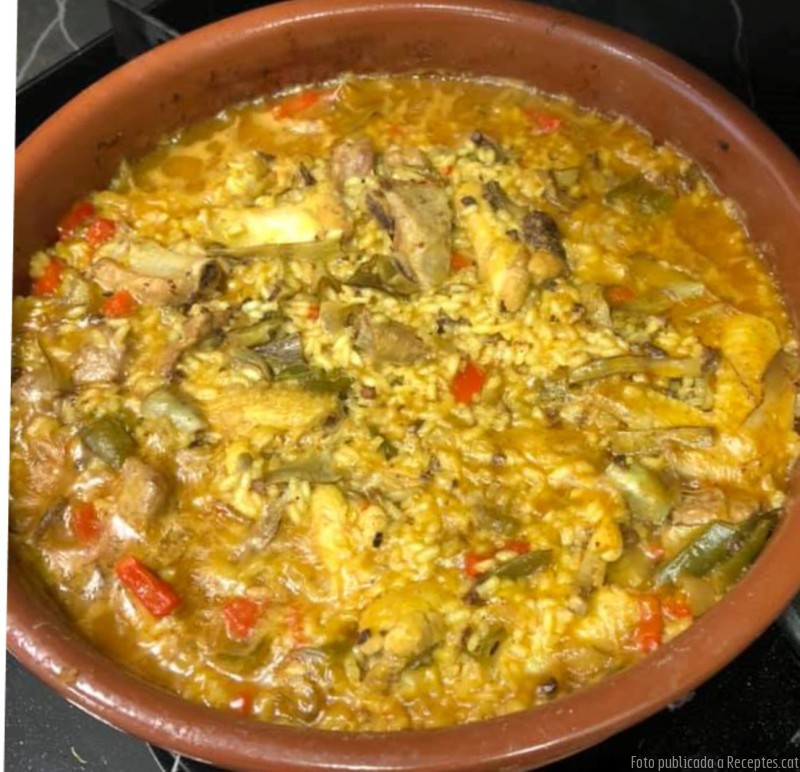 Arròs de pollastre i costella