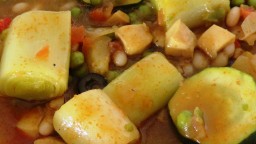 Recepta de cuina de Potatge de llegums, verdures i hortalisses amb sípia