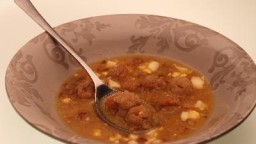 Recepta de cuina de Sopa de ceba deshidratada fregida