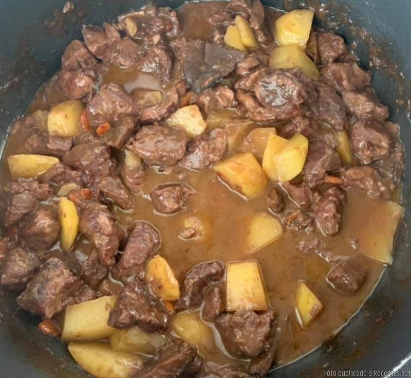 Estofat de vedella