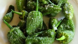 Recepta de cuina de Pebrots de Padró fregits