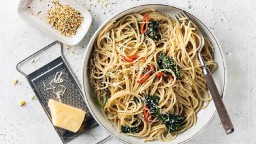 Recepta de cuina de Espagueti amb oli de cànem