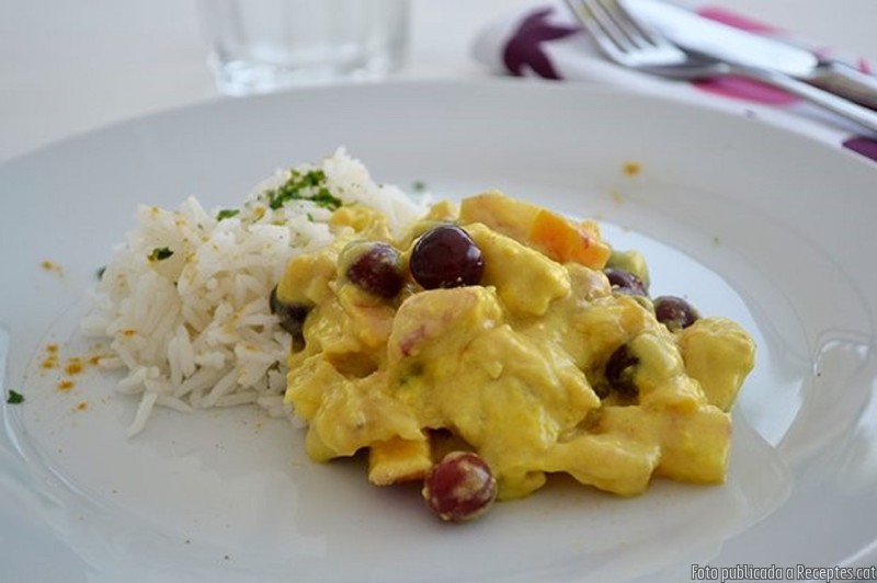 Arròs amb fruites