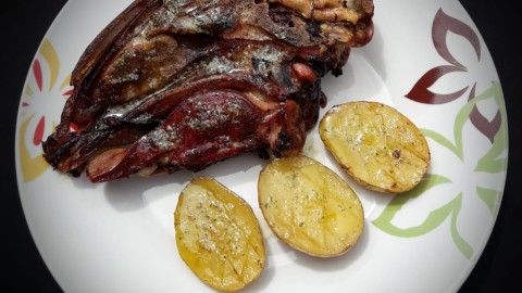 Cap de corder al forn
