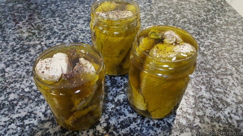 Conserva de bonítol amb oli d’oliva verge
