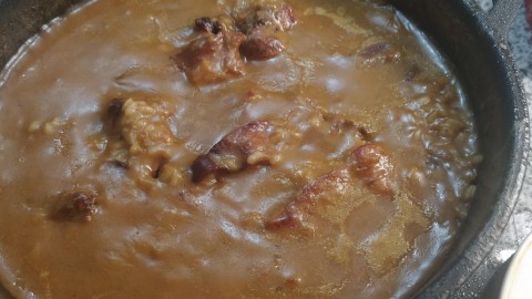 Arròs caldós de conill