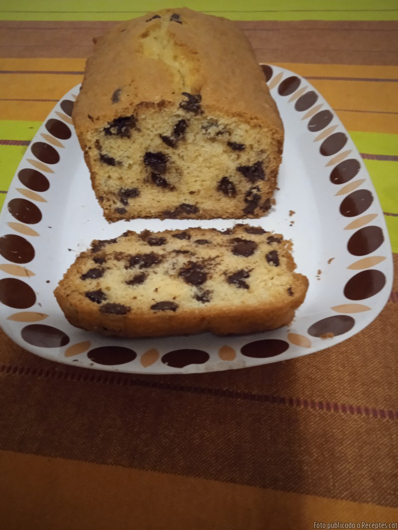 Plum Cake de llavors de xoco sense minipimer