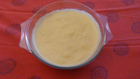 Crema pastissera amb gust de cafè