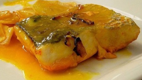 Bacallà a la mel