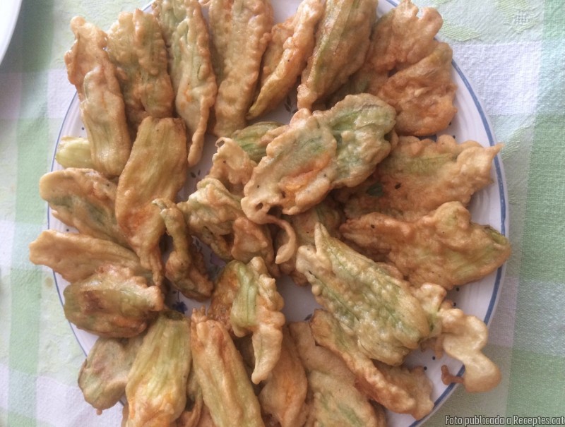 Crestes de flor de carbassó
