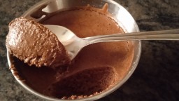 Recepta de cuina de Mousse de xocolata amb clares d'ou