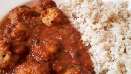 Curry de pilotilles de peix - nga soke lone hin