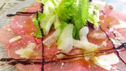Recepta de cuina de Carpaccio de vedella  i verduretes