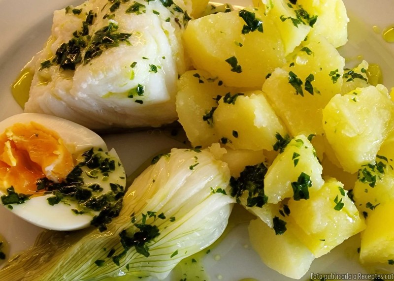 Bacallà amb patates de Monistrol de Calders