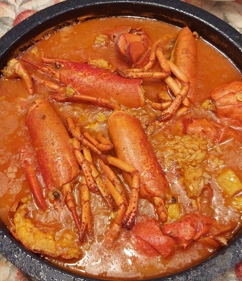 Arròs caldós llementol
