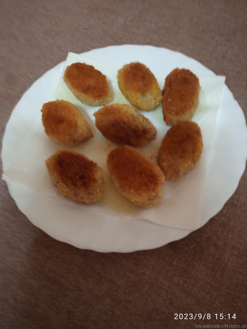 Croquetes de pit de pollastre fàcils