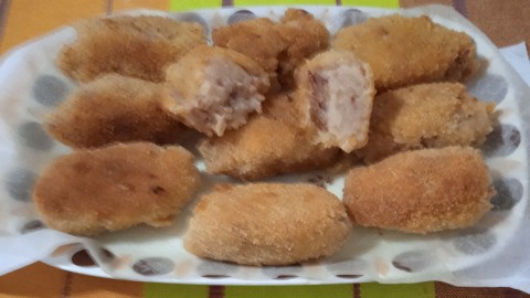 Croquetes de pernil fàcils