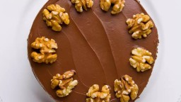 Recepta de cuina de Pastis de xocolata i nous