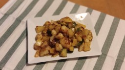 Recepta de cuina de Giravolt - saltejat de verdures amb carbassó
