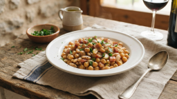 Estofat de llegums amb cansalada