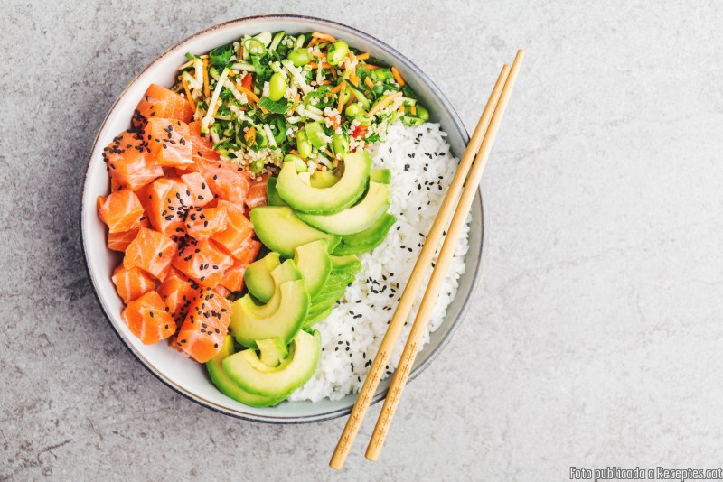 Poke bowl de salmó