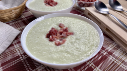Sopa freda de meló