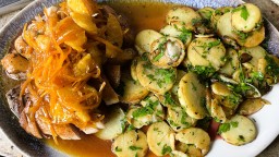 Magret d'ànec a la taronja