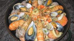 Recepta de cuina de Sarsuela de peix i marisc