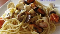 Recepta de cuina de Pasta allo scoglio (marisc)