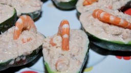 Recepta de cuina de Còctel de llagostins amb alvocat o pinya natural