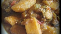 Recepta de cuina de Bacallà amb sípia i musclos