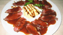 Recepta de cuina de Magret d`anec a l`oporto