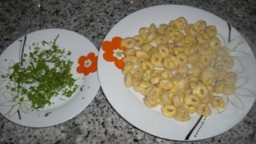 Recepta de cuina de Tortellinis al julivert