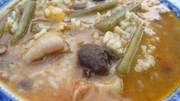 Recepta de cuina de Arros amb fesols i napps