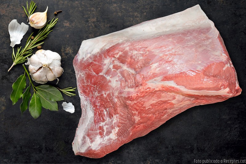 Tapa plana de vedella al forn