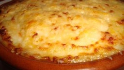 Recepta de cuina de Puré de patates gratinat